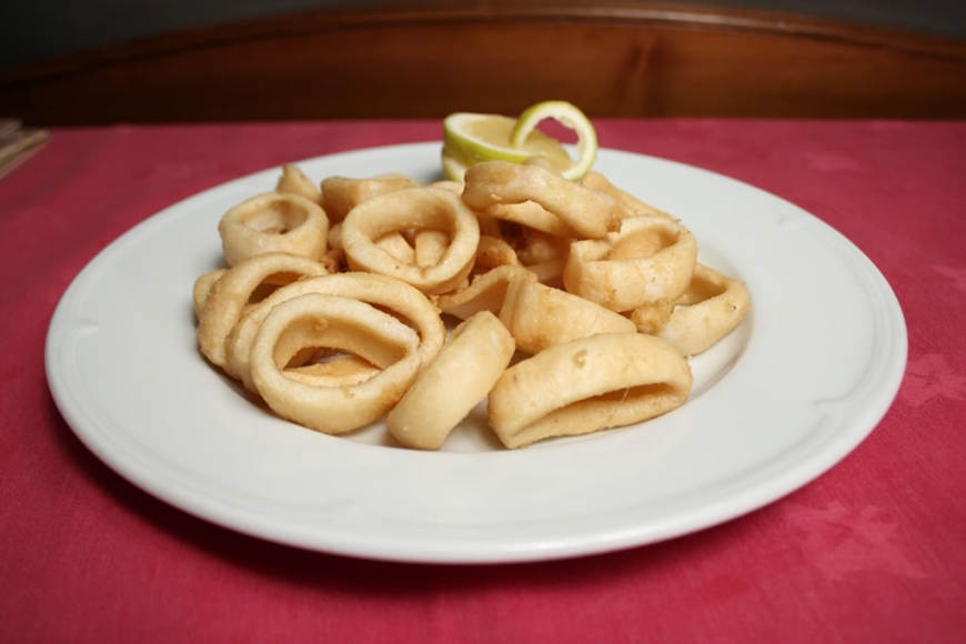 Chipirones a la plancha con ajo y perejil