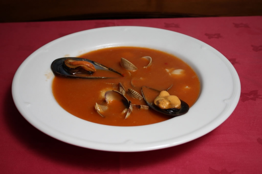 Sopa de marisco