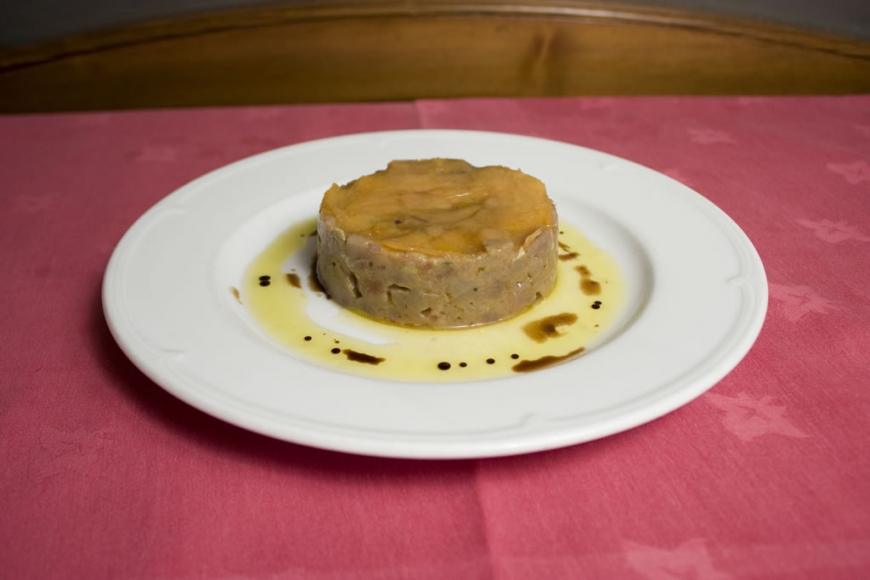 Tarta de mousse de chocolate