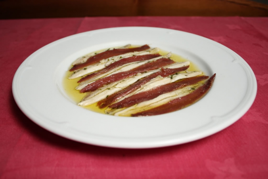 Boquerones en vinagre